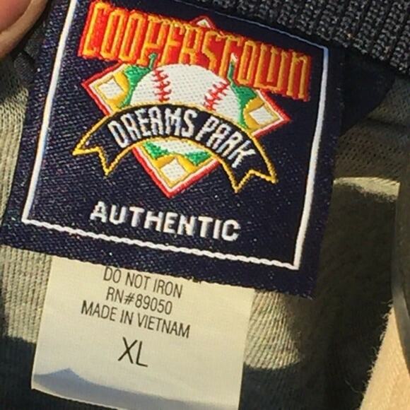 Cooperstown Dreams Park Pullover Windbreaker Jacket Authentic 3/4 Zip Mens Sz Xl - Picture 5 of 5